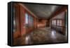 Abandoned Building Interior-Nathan Wright-Framed Stretched Canvas