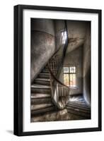 Abandoned Building Interior-Nathan Wright-Framed Photographic Print