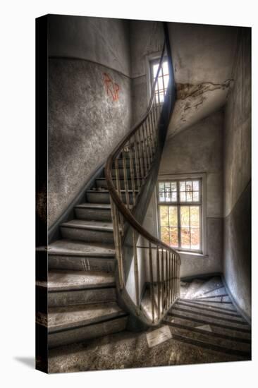 Abandoned Building Interior-Nathan Wright-Stretched Canvas