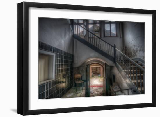 Abandoned Building Interior-Nathan Wright-Framed Photographic Print