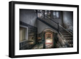 Abandoned Building Interior-Nathan Wright-Framed Photographic Print