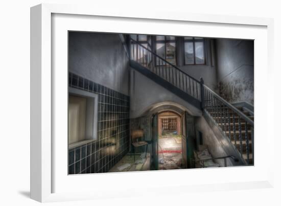 Abandoned Building Interior-Nathan Wright-Framed Photographic Print