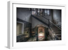 Abandoned Building Interior-Nathan Wright-Framed Photographic Print