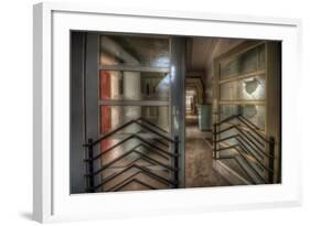 Abandoned Building Interior-Nathan Wright-Framed Photographic Print