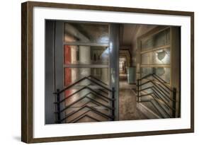 Abandoned Building Interior-Nathan Wright-Framed Photographic Print