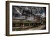 Abandoned Building Interior-Nathan Wright-Framed Photographic Print