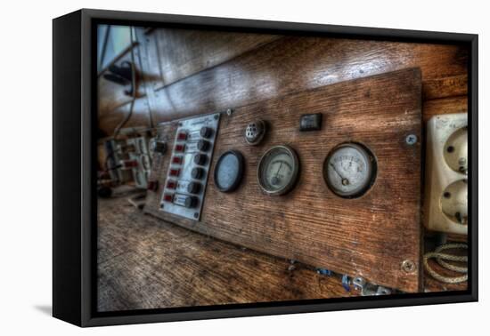 Abandoned Building Interior-Nathan Wright-Framed Stretched Canvas