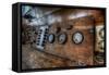 Abandoned Building Interior-Nathan Wright-Framed Stretched Canvas