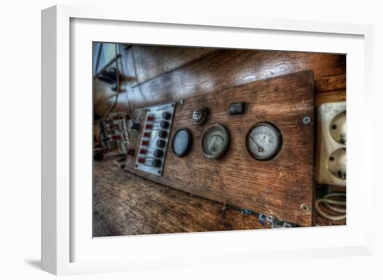 Abandoned Building Interior-Nathan Wright-Framed Photographic Print