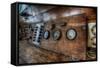 Abandoned Building Interior-Nathan Wright-Framed Stretched Canvas