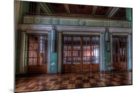 Abandoned Building Interior-Nathan Wright-Mounted Photographic Print