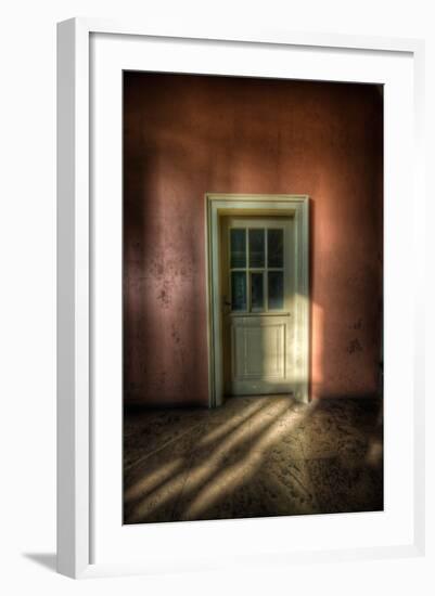 Abandoned Building Interior-Nathan Wright-Framed Photographic Print