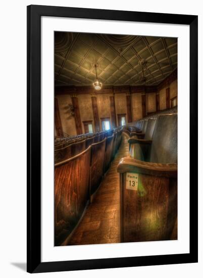 Abandoned Building Interior-Nathan Wright-Framed Photographic Print