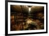 Abandoned Building Interior-Nathan Wright-Framed Photographic Print