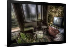 Abandoned Building Interior-Nathan Wright-Framed Photographic Print