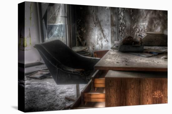 Abandoned Building Interior-Nathan Wright-Stretched Canvas