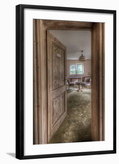 Abandoned Building Interior-Nathan Wright-Framed Photographic Print