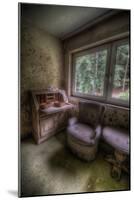 Abandoned Building Interior-Nathan Wright-Mounted Photographic Print