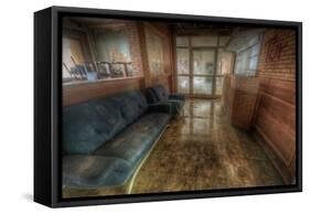 Abandoned Building Interior-Nathan Wright-Framed Stretched Canvas