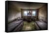 Abandoned Building Interior-Nathan Wright-Framed Stretched Canvas