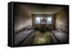 Abandoned Building Interior-Nathan Wright-Framed Stretched Canvas