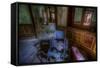 Abandoned Building Interior-Nathan Wright-Framed Stretched Canvas