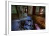 Abandoned Building Interior-Nathan Wright-Framed Photographic Print