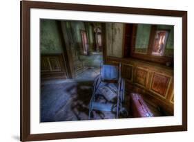 Abandoned Building Interior-Nathan Wright-Framed Photographic Print