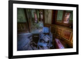 Abandoned Building Interior-Nathan Wright-Framed Photographic Print