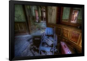 Abandoned Building Interior-Nathan Wright-Framed Photographic Print