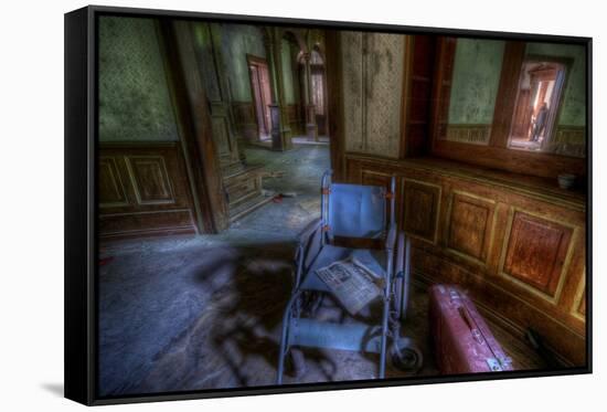 Abandoned Building Interior-Nathan Wright-Framed Stretched Canvas