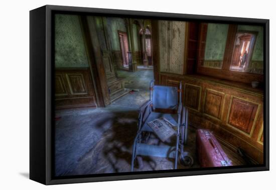 Abandoned Building Interior-Nathan Wright-Framed Stretched Canvas