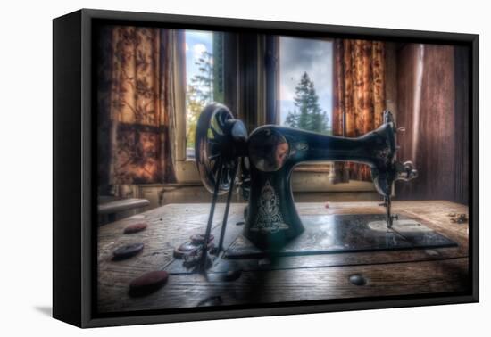 Abandoned Building Interior-Nathan Wright-Framed Stretched Canvas