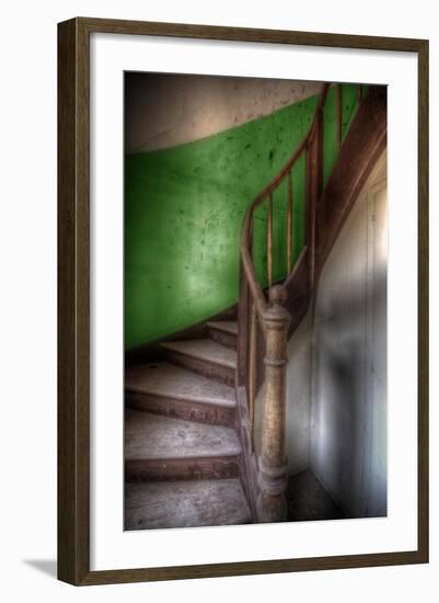 Abandoned Building Interior-Nathan Wright-Framed Photographic Print