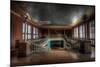 Abandoned Building Interior-Nathan Wright-Mounted Photographic Print