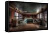 Abandoned Building Interior-Nathan Wright-Framed Stretched Canvas