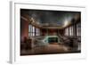 Abandoned Building Interior-Nathan Wright-Framed Photographic Print