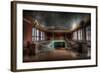 Abandoned Building Interior-Nathan Wright-Framed Photographic Print