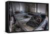 Abandoned Building Interior-Nathan Wright-Framed Stretched Canvas