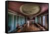 Abandoned Building Interior-Nathan Wright-Framed Stretched Canvas