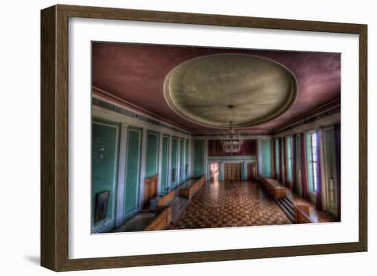 Abandoned Building Interior-Nathan Wright-Framed Photographic Print