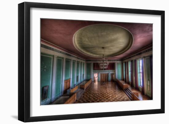 Abandoned Building Interior-Nathan Wright-Framed Photographic Print