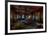 Abandoned Building Interior-Nathan Wright-Framed Photographic Print