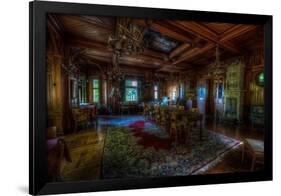 Abandoned Building Interior-Nathan Wright-Framed Photographic Print