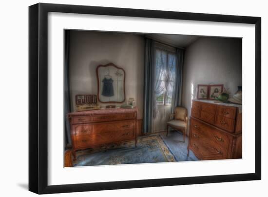 Abandoned Building Interior-Nathan Wright-Framed Photographic Print