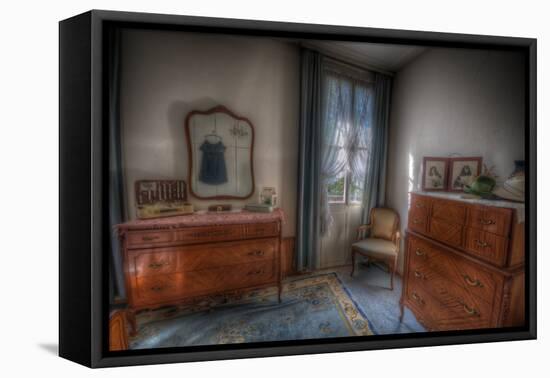 Abandoned Building Interior-Nathan Wright-Framed Stretched Canvas