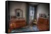 Abandoned Building Interior-Nathan Wright-Framed Stretched Canvas