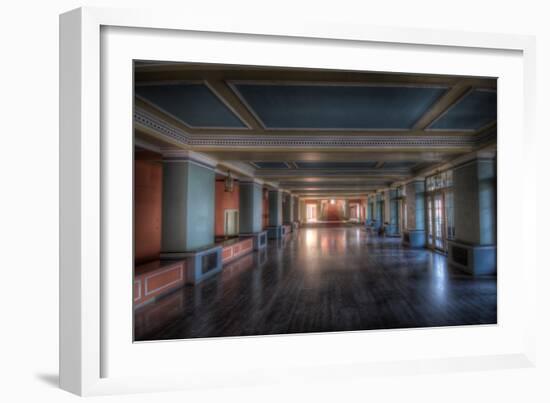 Abandoned Building Interior-Nathan Wright-Framed Photographic Print