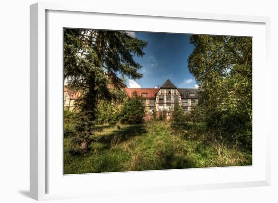 Abandoned Building Interior-Nathan Wright-Framed Photographic Print