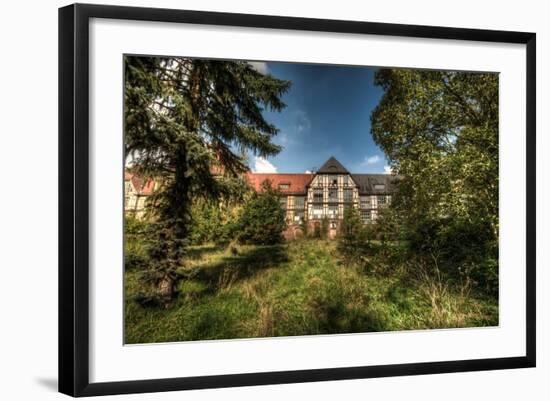 Abandoned Building Interior-Nathan Wright-Framed Photographic Print